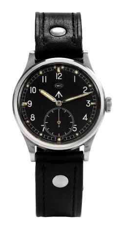 Mk X Military.International Watch Co., Schaffhausen, Mark X.No. 1131397, Ref. M 12417, made circa 1940..Fine and unusual, stainless steel military wristwatch.