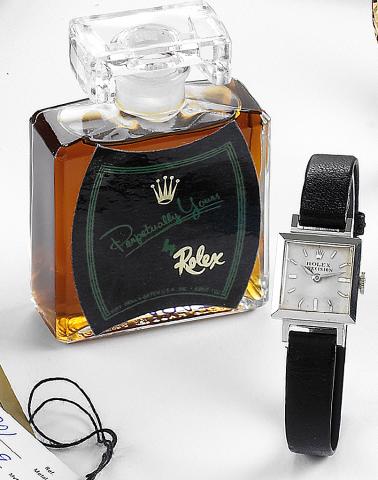 Stainless Steel Precision.Rolex, Precision, case No. 1424863, Ref. 3408. Made in the early 1960s..Fine and rare, square, stainless steel lady's wristwatch with a stainless steel Rolex buckle. Recently serviced..Accompanied by a Rolex Perpetually Yours 1 o