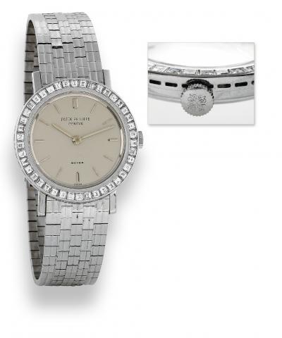 Ref. 3401, Platinum and Diamonds.Patek Philippe & Cie, Gen