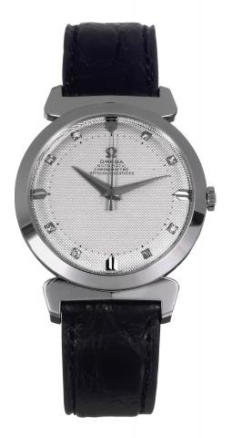 Platinum and Diamond Grand Luxe Chronometer.Omega, Automatic, Chronom