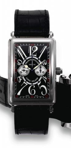 White Gold, Long Island.Single-Button Chronograph.Franck Muller, G