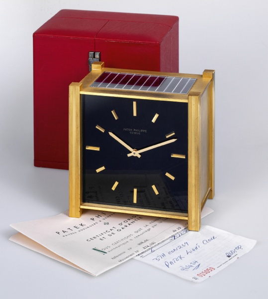 Solar Clock _ Black Dial.Patek Philippe, Gen