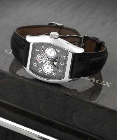 GIRARD PERREGAUX PLATINUM PERPETUAL.CALENDAR.Girard-Perregaux, La Chaux-de-Fonds, Richville Collection.Quanti