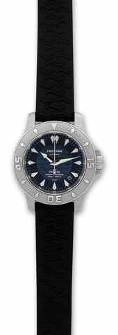 Chopard L.U.C. Pro One Chronometer.Chopard, Automatic Certified Chronometer, 300 m /.1000 ft, case No. 865801, Ref. 8912. Made in 2003..Fine, center seconds, self-winding, water-resistant.stainless steel diver