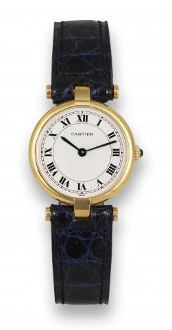 Cartier Vendome.Cartier, No. 12417, Ref. 881002. Made in the 1990s..Fine, 18K yellow gold, quartz lady