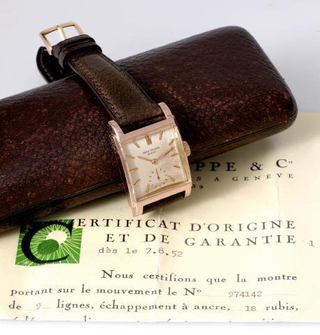 Patek Philippe Ref. 2476 Pink Gold _ Original Box & Certificate.Patek Philippe, Gen