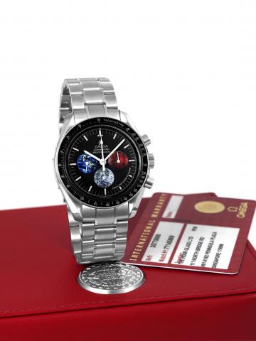 From the Moon to Mars.Omega, Speedmaster Professional, From The Moon To.Mars, No. 1891, case No. 77145869, Ref. SU 145.0228..Made in numbered edition in 2004 to celebrate NASA