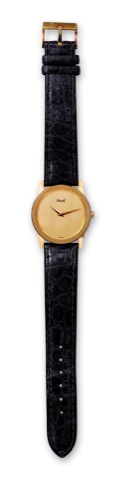 Piaget, Ref. 9894, case No.564553, movement.No. 9105811. Made in the 1990s..Very fine, 18K yellow gold mid-sized wristwatch with an.18K yellow gold Piaget buckle. Accompanied by a fitted.box.
