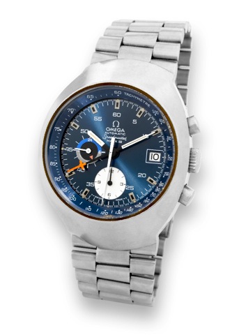 Omega - Speedmaster Mark III.Omega, Automatic, Speedmaster, Mark III, No. R15830.Ref. 176.002. This reference was launched in 1971..Fine, tonneau-shaped, self-winding, water-resistant, stainless.steel pilot