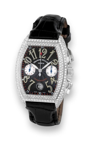 Franck Muller - White Gold & Diamonds.Conquistador - Chrono.Franck Muller, Gen
