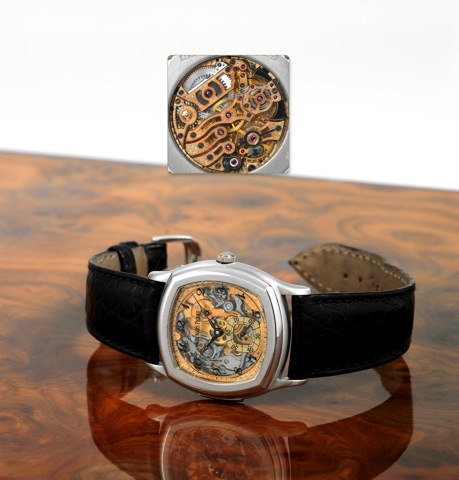 Audemars Piguet Platinum Semi-Skeletonized.Minute Repeater No. 11/25.Audemars Piguet, Gen