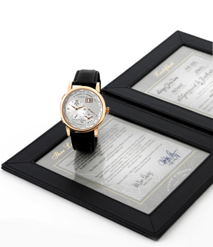 Lange & S_hne - Pink Gold - Word Time - Lange 1.A. Lange & S_hne, Glash