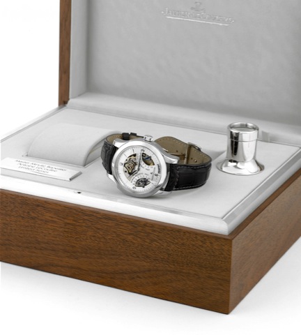 Jaeger-LeCoultre - Platinum Master Minute Repeater.Jaeger-LeCoultre, Master Minute Repeater, Antoine LeCoultre, No. 092/200, case No. 0252, Ref. 151.6.67.S..Made in a limited edition of 200 pieces in 2007..Very fine and rare, oversized, minute-repeating, 