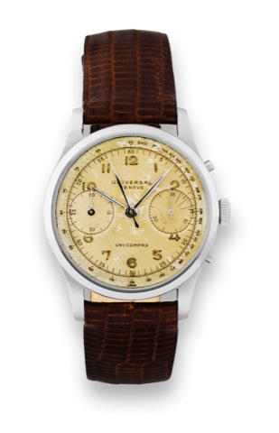 Universal Geneve, Steel Uni-Compax.Universal Gen