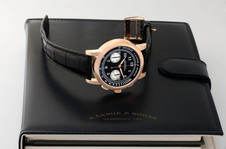 Lange & Sohne Pink Gold 1815 Medical.Chronograph.A. Lange & S_hne, Glash