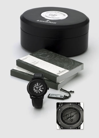 AP Millenary - Quincy Jones - PV D-Coated - Limited Edition.Audemars Piguet, Millenary, Automatic, No. 012/500, case No. G 87359, Ref. 15161.SN. Made in a limited edition of 500 pieces in 2009, sold April 20th, 2010..Fine, large, water-resistant, self-win