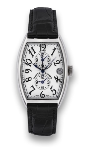 Franck Muller, White Gold Master Banker.Franck Muller, Gen