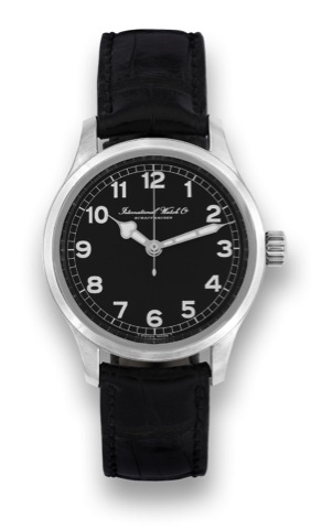 IWC Platinum-Die Fliegeruhr..International Watch & Co., (IWC) Schaffhausen, Die.Fliegeruhr Automatic, No. 301/500, case No. 2658601..Made in the 2000's..Fine and rare, center-seconds, self-winding, water-resistant.platinum aviator's wristwatch with a plat