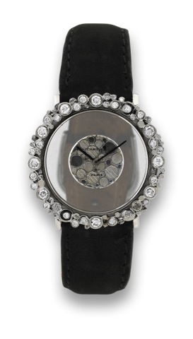 CARTIER - WHITE GOLD & DIAMONDS.Cartier, Paris, case No. 1359706, Ref. 17009-22. Made in the.late 1960