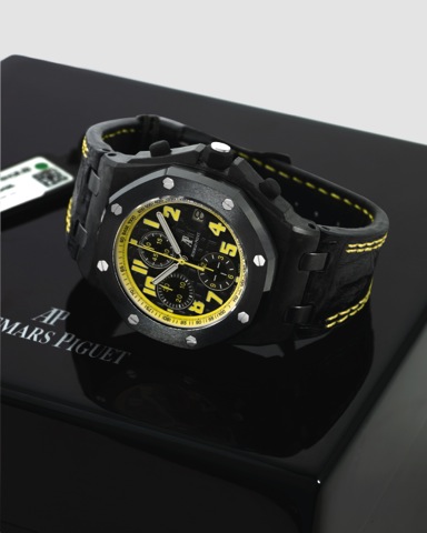 AUDEMARS PIGUET - FORGED CARBON AND.CERAMET - OFFSHORE - BUMBLE BEE.Audemars Piguet, Gen