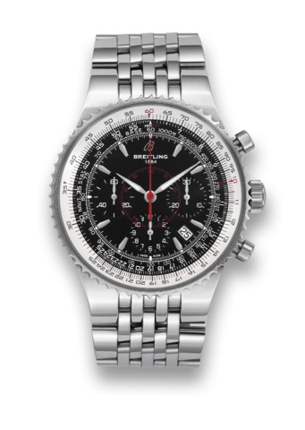BREITLING _ MONTBRILLIANT LEGENDE.Montbrillant Legende Breitling, Chronometre Certifi_.Montbrillant Legende, Automatic, case No. 2485269, No..514/1000 Ref. A23350. Made circa 2010 in a limited edition.of 1000..Fine, large, self-winding, water-resistant st