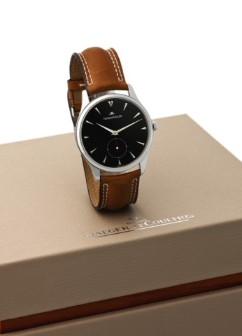 JAEGER LE COULTRE, REF. 174890S, MASTER.CONTROL 1000 HOURS ULTRA THIN.Jaeger-Le Coultre, No. 059/100, case No. 2647513, Ref..174890S. Made in a limited edition of 100 pieces, sold in.December 2009..Fine, water resistant, self winding, stainless steel wris