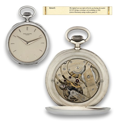 PATEK PHILIPPE REF. 738, LEVER.CHRONOMETER NAVIGATION WATCH FOR.GENEVA OBSERVATORY TRIAL, SILVER.Patek Philippe & Cie., Gen
