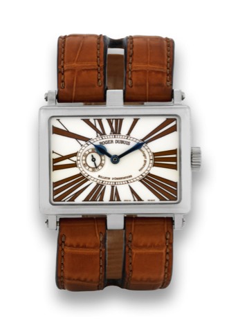 ROGER DUBUIS WHITE GOLD TOO MUCH.Roger Dubuis, Horloger Genevois, Too Much, No. 04/28.Ref. T31985. Made in a limited edition of 28 examples.in 2000