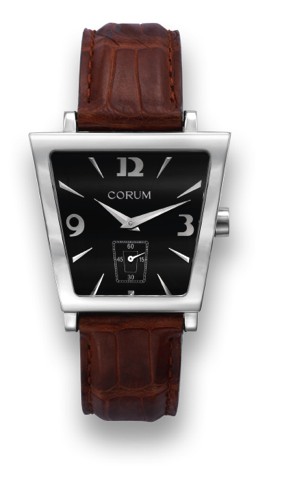 CORUM TRAPEZIUM STAINLESS STEEL.Corum, case No. 633298, Ref. 10640420. Made circa 2000