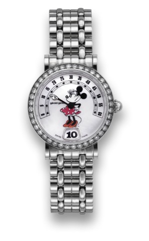 GERALD GENTA MINNIE MOUSE STAINLESS STEEL.AND DIAMOND.G_rald Genta, Gen