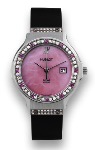 HUBLOT MOTHER-OF-PEARL & DIAMOND.Hublot, MDM, Gen