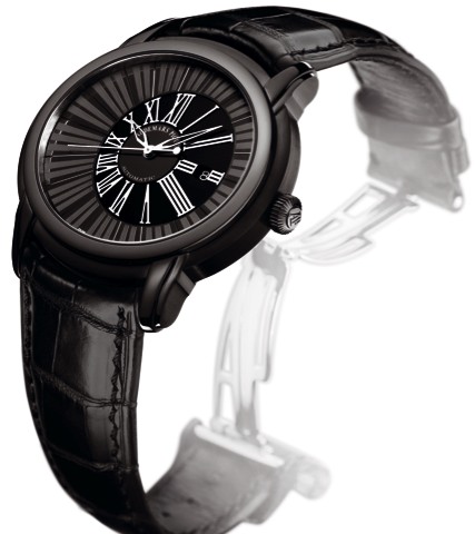 AUDEMARS PIGUET MILLENARY QUINCY JONES FOR HELP THEM ONLUS.Audemars Piguet, Millenary Automatic Quincy Jones, No. 429/500, movement No. 759377, case No. G 87776, Ref.15161SN. Made in a limited edition of 500 examples in 2011.