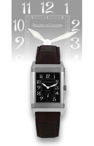 JAEGER LECOULTRE REVERSO WHITE GOLD.Jaeger-LeCoultre Reverso, No.45, case No. 1860480.Ref. 275.3.62. Made in a numbered edition in the 1990