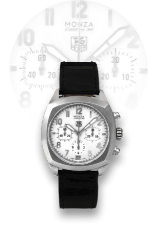 TAG HEUER MONZA CALIBER 36 GVA, STEEL.Tag Heuer, Monza Caliber 36, case No.191026.Ref.CR5111. Made in the 2000