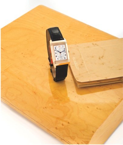 JAEGER-LECOULTRE REF. 270.2.64 PINK GOLD.REVERSO 60TH ANNIVERSARY.Jaeger-LeCoultre, Reverso 60th Anniversary - 1931 1991.movement No. 2559134, No. 187/500, Ref. 270.2.64. Made in.a limited edition of 500 examples in 1991..Very fine and rare, rectangular, 