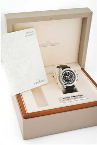 JAEGER-LECOULTRE EXTREME WORLD CHRONOGRAPH.Jaeger-LeCoultre, Master Compressor, Extreme World Chronograph.case No. 1215, Ref. 150.8.22. Made circa 2005..Very fine, oversized, self-winding water-resistant, world-time stainless.steel and titanium wristwatch