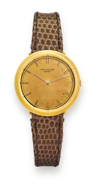 PATEK PHILIPPE REF. 3457 - YELLOW GOLD.Patek Philippe, Genève, movement No. 857640, case No. 429198, Ref. 3457. Made circa 1963..Fine and rare, 18K yellow gold lady’s wristwatch with hooded lugs.