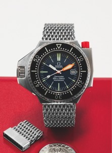 OMEGA SEAMASTER 600. PLOPROF 2ND GENERATION. Omega, “Seamaster, Professional, 600m/ 2000ft. Automatic”, Ref. ST 166.0077. Made in the 1970’s.. Fine, large, asymmetric, center seconds, self-winding, water. resistant, stainless steel professional diver’s wr