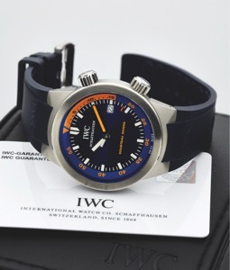 IWC REF. 3548 COUSTEAU AQUATIMER STEEL. International Watch Co., Schaffhausen, Aquatimer Automatic-. Cousteau Divers, No. 1466 / 1953, case No. 3112524, Ref.. 3548. Made in a limited edition of 1953 pieces in 2004 to. commemorate Cousteau’s first Red Sea 
