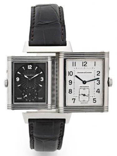 JAEGER-LECOULTRE JAEGER-LeCOULTRE Nigh and day Reverso homme acier, version contemporaine.