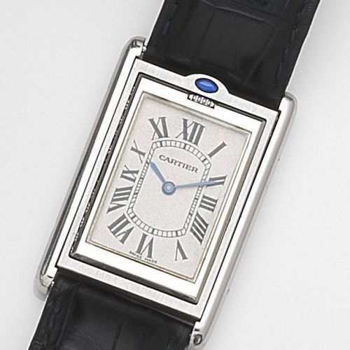 cartier basculante limited edition in steel