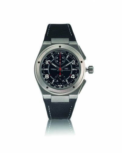 IWC. A fine titanium chronograph automatic wristwatch