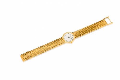 Patek Philippe. A fine 18K gold lady's bracelet watch