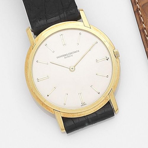 Vacheron & Constantin. A slim 18ct gold manual wind wristwatch