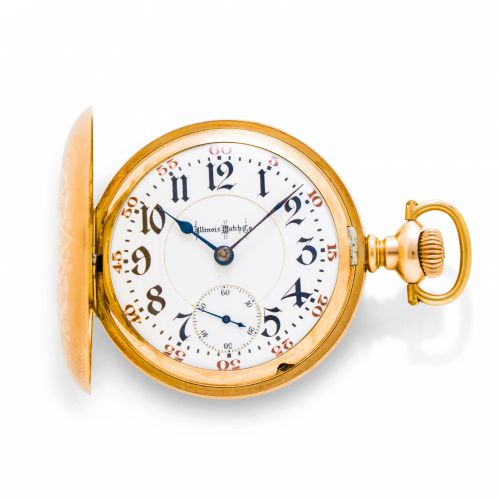 Illinois Watch Co. A rare hunter cased watch