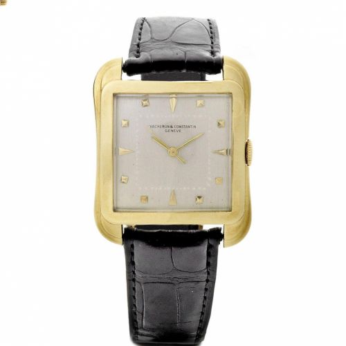 Vacheron & Constantin. An 18ct gold manual wind wristwatch