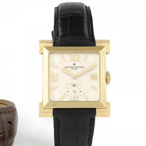 Vacheron & Constantin. An 18K gold manual wind wristwatch