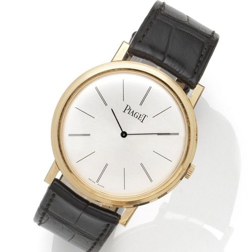 Piaget. An 18K rose gold manual wind wristwatch