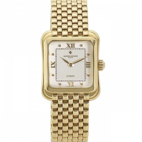 Vacheron Constantin. A mid-size 18K gold automatic bracelet watch