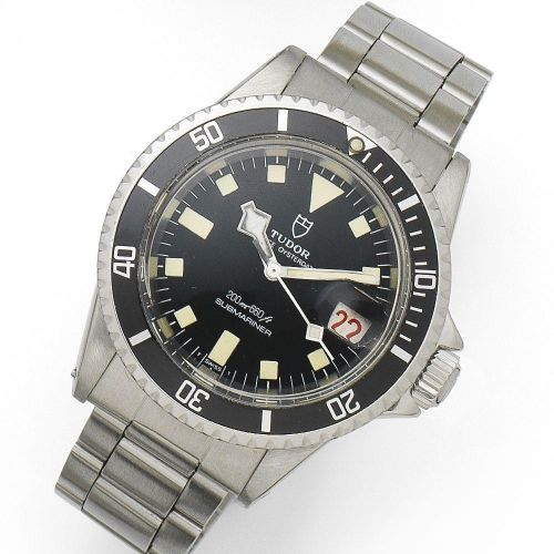 Tudor. A stainless steel automatic calendar bracelet watch